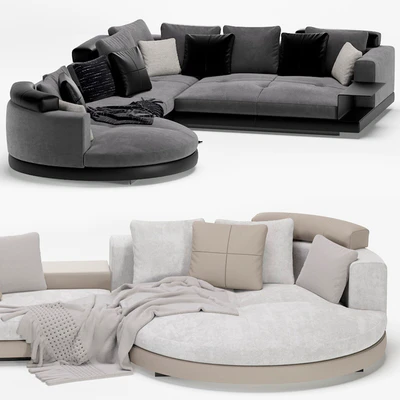 Minotti connery modular sofa — Ver 3