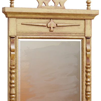 Antique console mirror — Ver 2