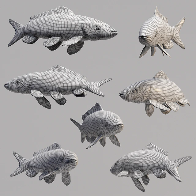 Koi Fish for Ponds and Lakes (Med-Poly) — Descargar