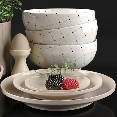 dish set — Ver 3