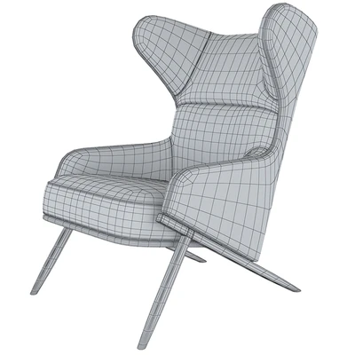 DON VITO ARMCHAIR ORANGE — Вид 4