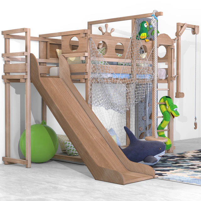 Loft bed "Woodland" — Descargar