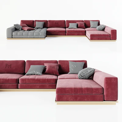 Sofa "Cherry paw" HOMMZ — Ver 3