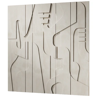 Decorative Wall Art Wall 17 Panel — Ver 3
