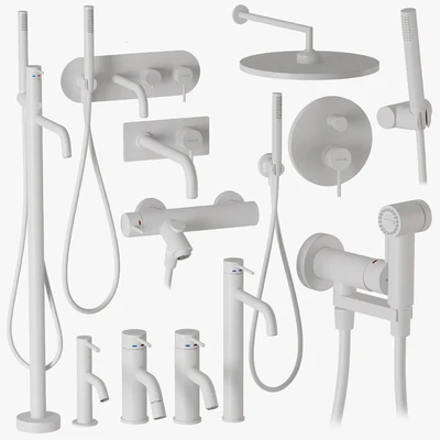 Nobili Live Showers and faucets set — Ver 3