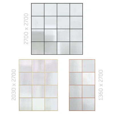 Стеклянная перегородка/Glass partition — Вид 3