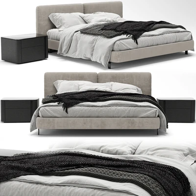 Minotti Tatlin Cover Bed — Вид 1