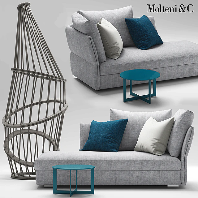 Диван molteni SOFAS HOLIDAY — Скачать