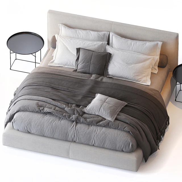 Richard bed by B&B Italia — Скачать