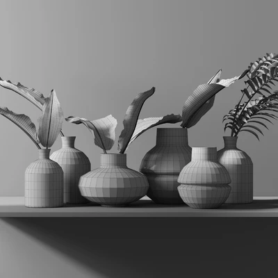 decorative branch set — Ver 3