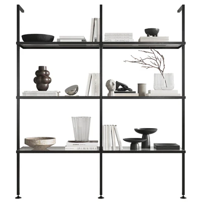 Shelving unit with Zalf decor — Ver 2