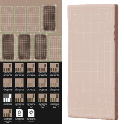 Wall ceramic tile — Ver 4