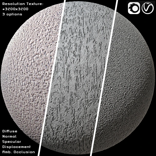 Рельефная фигурная ребристая декоративная облицовочная бетонная штукатурка Reckli — Скачать