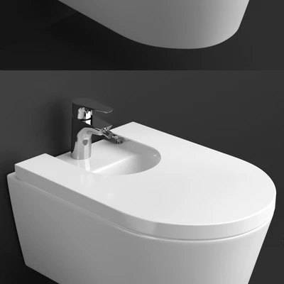 Roca Inspira Wellness Toilet and Bidet — Ver 2