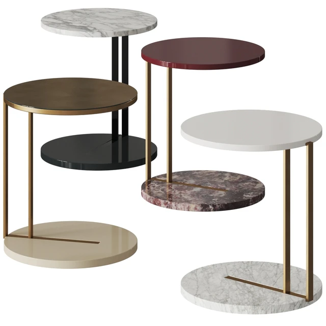 Meridiani Ralf Coffee & Side Table Comp. 2 — Скачать