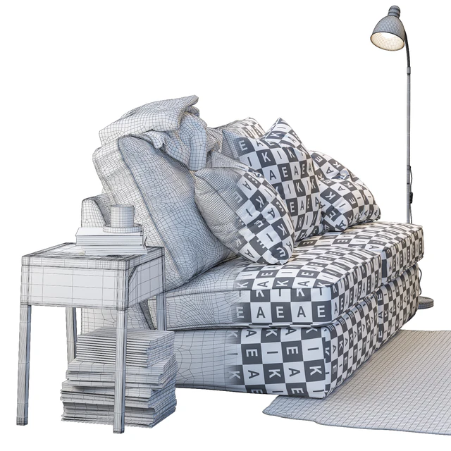 Sofa Ikea Kivik 1 — Descargar