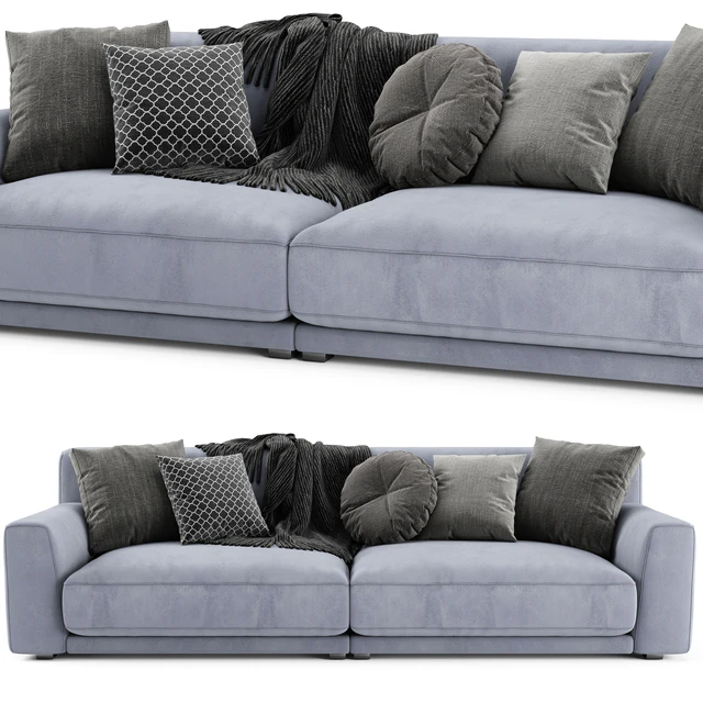 Poliform Paris Seoul 2 Seater — Descargar