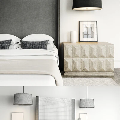 Lawson Custom Platform Bed Set / Restoration Hardware — Вид 2