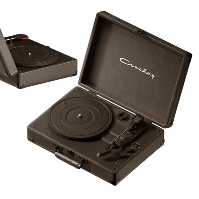 Crosley UO Exclusive Black Star Cruiser Bluetooth Record Player — Ver 3