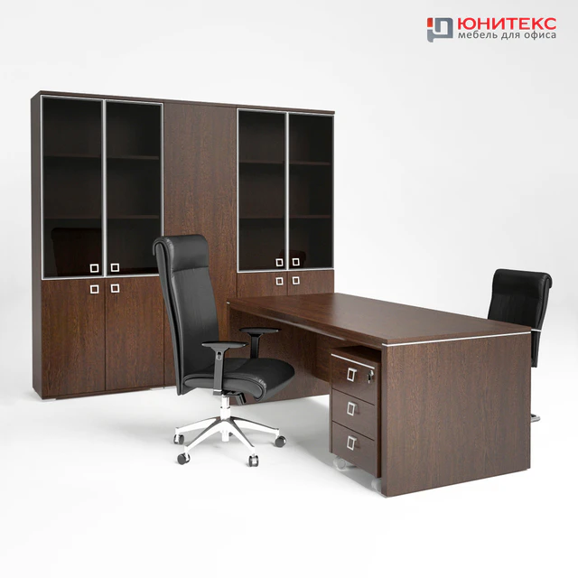 Cabinet rukovodityalya Cosmo and chairs Apollo — Descargar