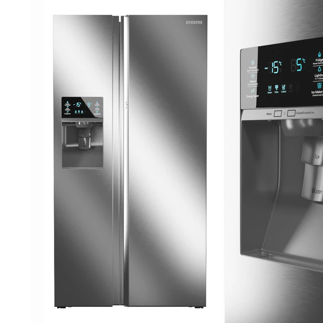 Холодильник Samsung Side-By-Side RH22H9010SR — Скачать