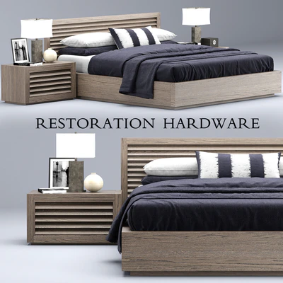 Restoration Hardware Grand Shutter bed — Вид 1