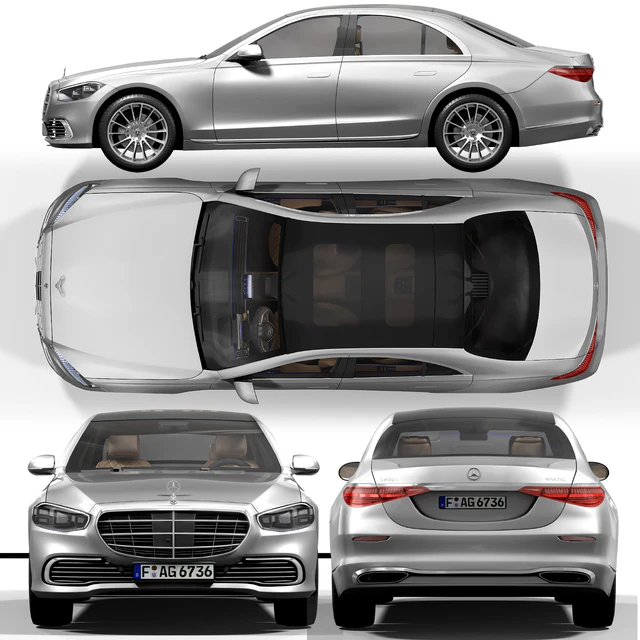 Mercedes-benz S400d 2021 — Скачать