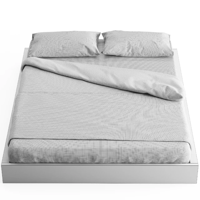 Ki - Low Loft Wooden Bed — Скачать