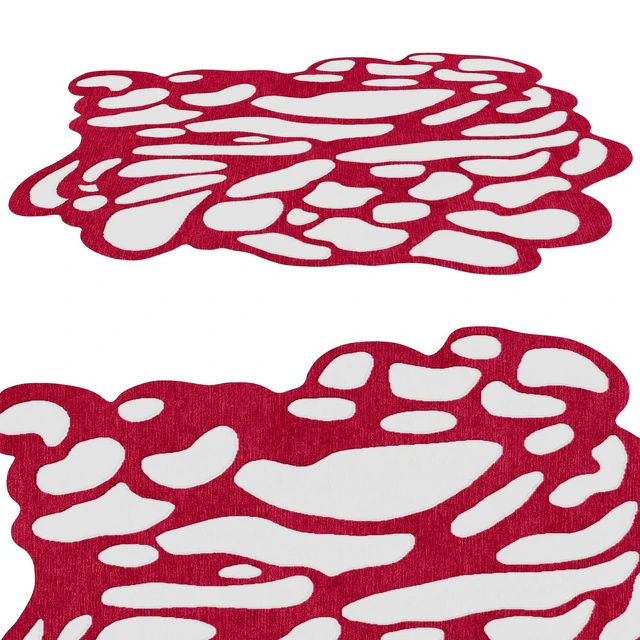 TAPIS ROUGE. RUG TRATTO CURVO — Descargar
