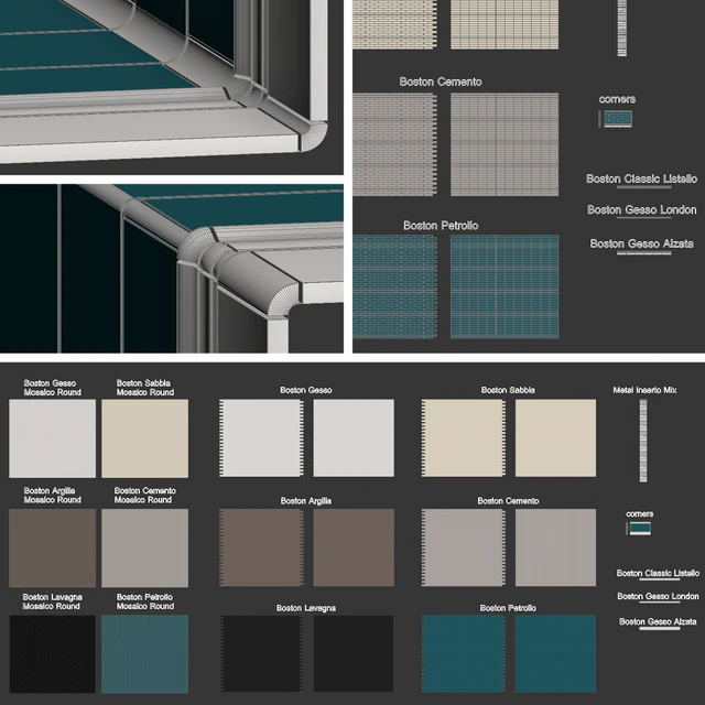 Fap ceramiche BOSTON complete catalog — Descargar