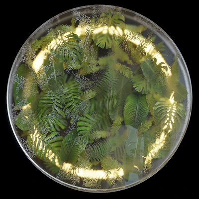 Greenbox - wall-mounted phytomodule with lighting Vargov Design — Ver 1