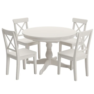 IKEA INGOLF chair and INGATORP sliding table — View 3