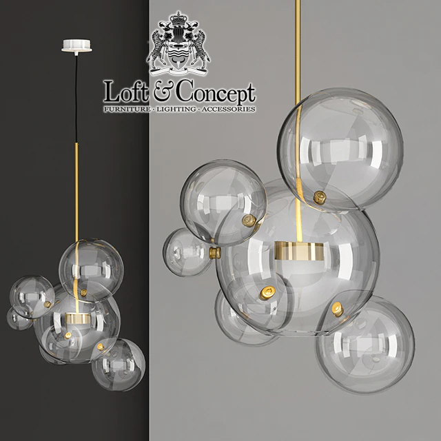 ПОДВЕСНОЙ СВЕТИЛЬНИК GIOPATO & COOMBES BOLLE BLS 6 LAMP — Скачать