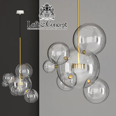 ПОДВЕСНОЙ СВЕТИЛЬНИК GIOPATO & COOMBES BOLLE BLS 6 LAMP — Вид 1