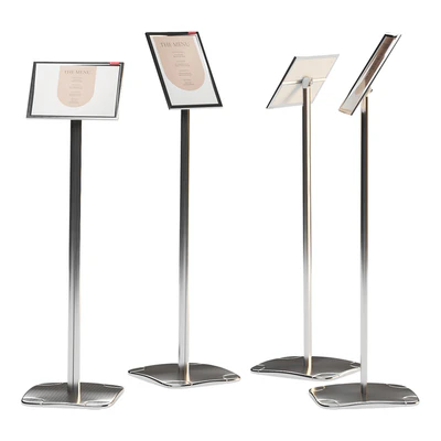 Floor information stand A4 BRAUBERG Extra — Ver 3
