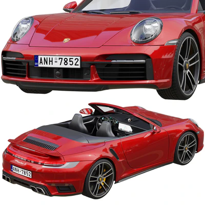 Porsche 911 Turbo S Cabriolet 2021 — Вид 5