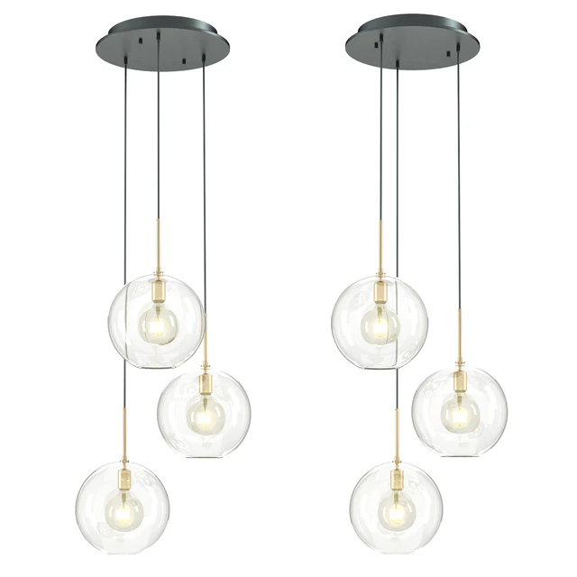 Chandelier Tango 3 light 112633 Eichholtz — Descargar