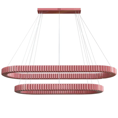 Modern Crystal Long Chandelier — Вид 3