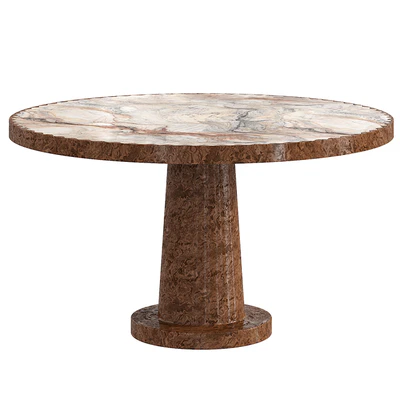 Fiore Dining Table Brazilian Quartzite — Ver 1