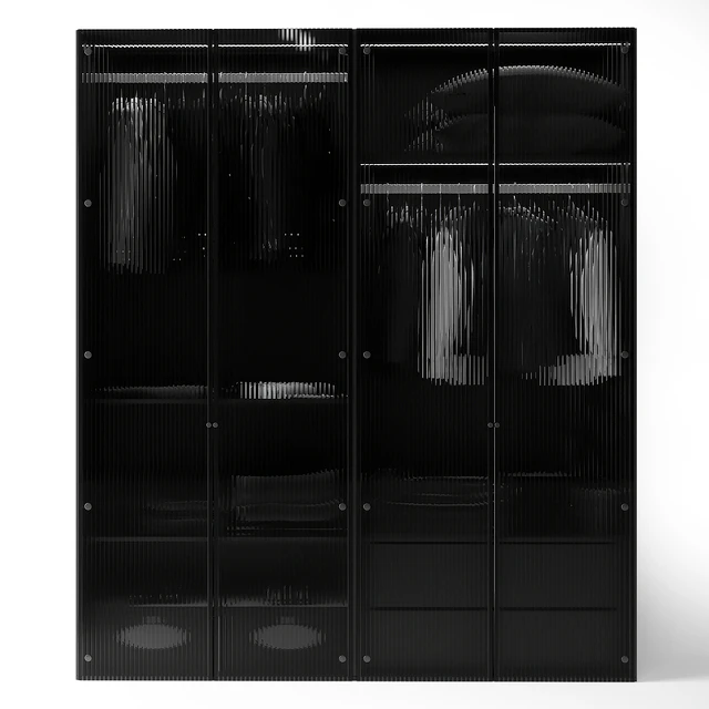 Modern Glass Door Wardrobe — Descargar