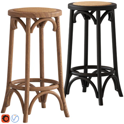 Cult Furniture Harrington Bar Stool — Ver 1