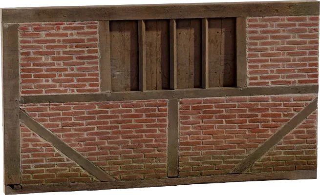 medieval modular wall 012 — Descargar