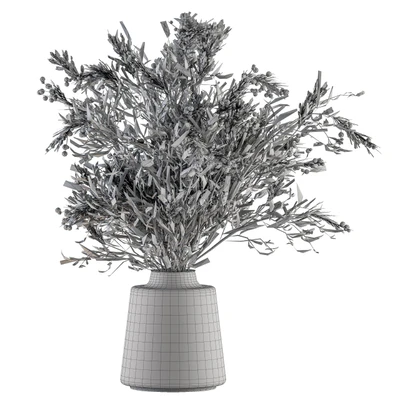 Bouquet - Green Branch in vase 54 — Ver 4