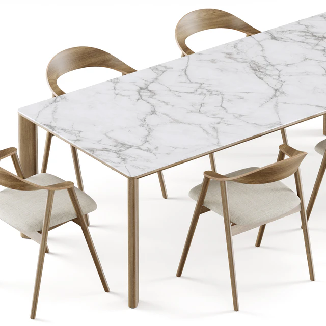 Dining set 4 by CoshLiving Kett — Descargar
