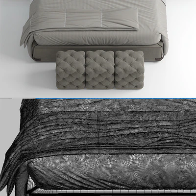 Bed fendi Soho Bed — Ver 2