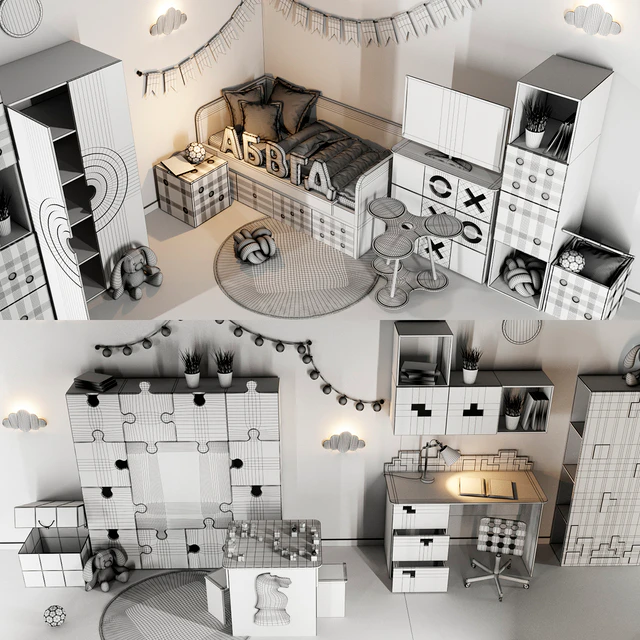 Children's Furniture Prolonga — Descargar