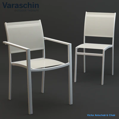 Varaschin Victor Armchair and Chair — Ver 2