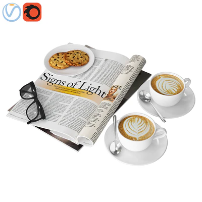 Coffee and Magazine — Вид 1