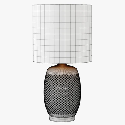 Pierced Ceramic Table Lamp — Вид 2