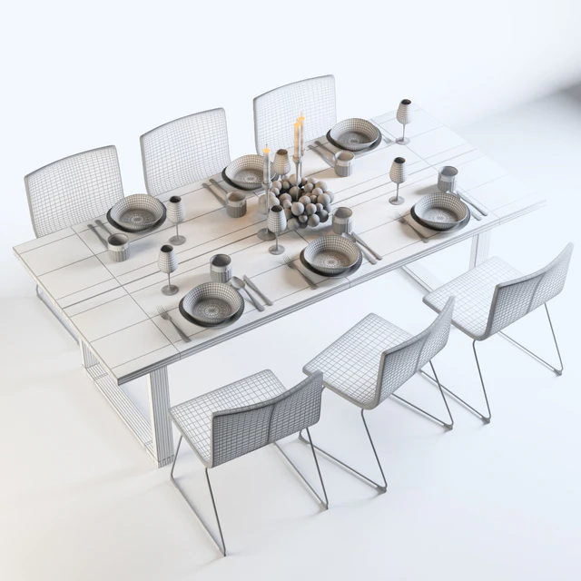 Ikea Bernhard MÖRBYLÅNGA dining set — Descargar